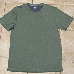 Lands' End Men's Classic T-shirt Stretch size M color Green olive New no tags